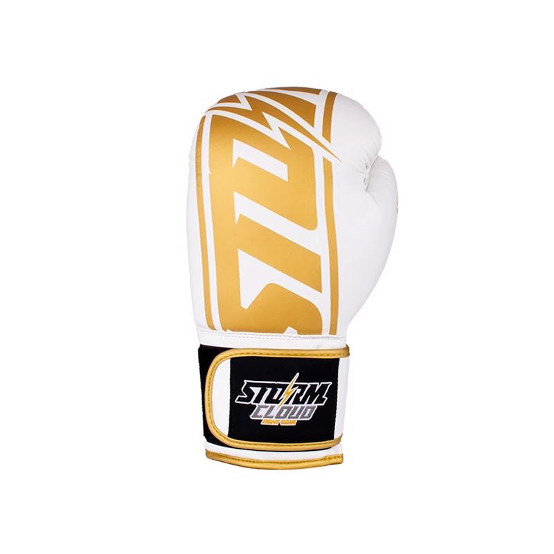 StormCloud Bolt 2 Boxing gloves - white/gold